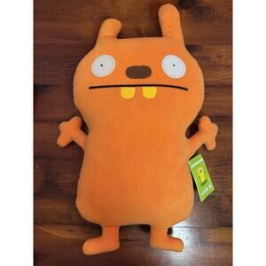 RARE Uglydoll Softy Jumbo - Hard to Find - 25" Orange Cozy Monster NWT